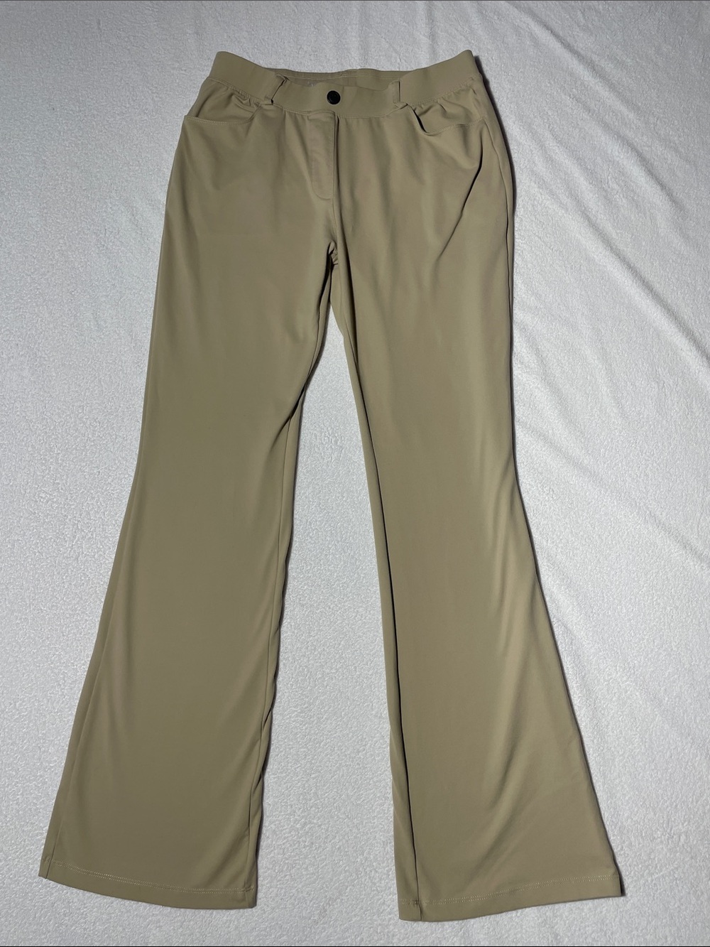 Baleaf Tan Flare Ponte Pants